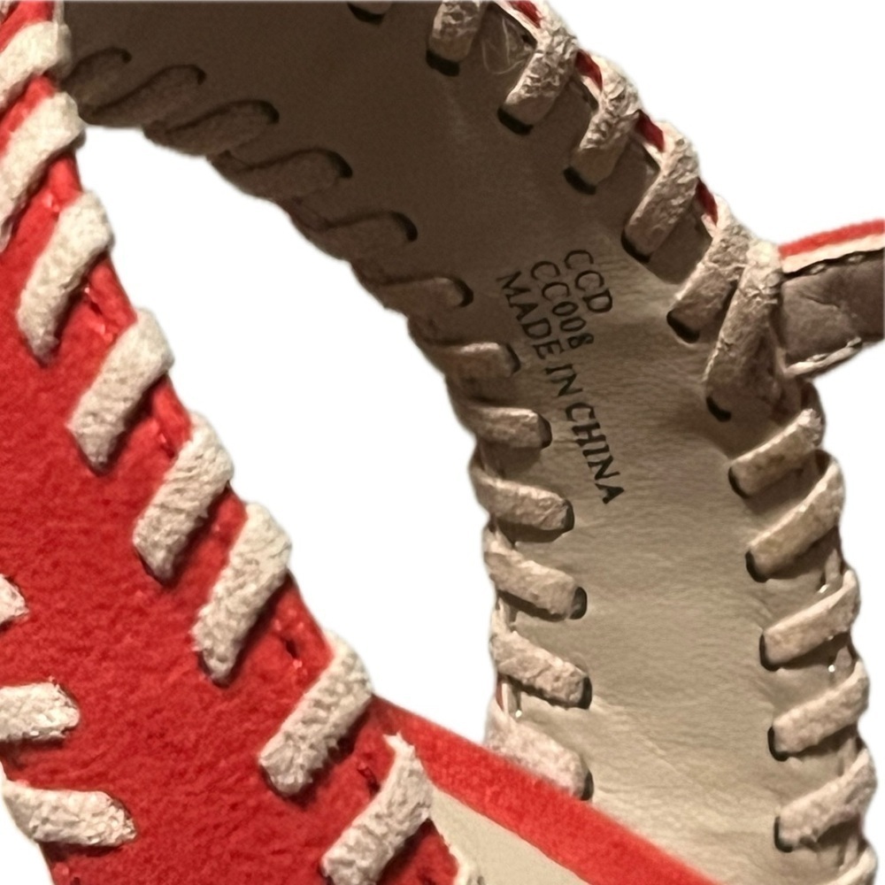 Charles by Charles David Red Wedge Sandals - Picture 12 of 12
